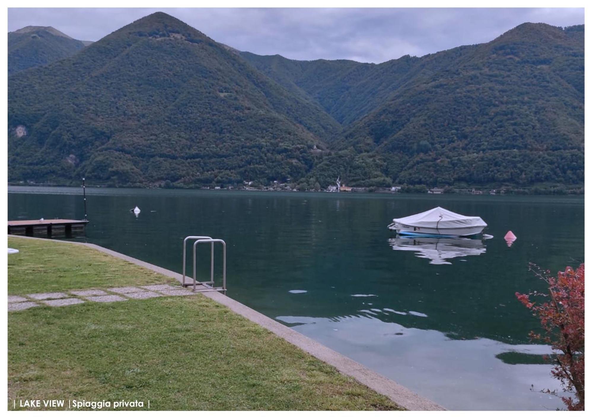 Lfsuite Luganolake Terrazza Spiaggia Privata Parking Wi-Fi Netflix Porlezza Exterior foto
